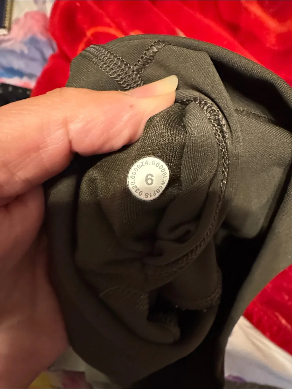 lululemon athletica Olive-Green High-Waist Performance Leggings
